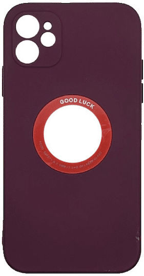 Nuon Back Cover Σιλικόνης Μπορντό (Galaxy S23 Ultra)