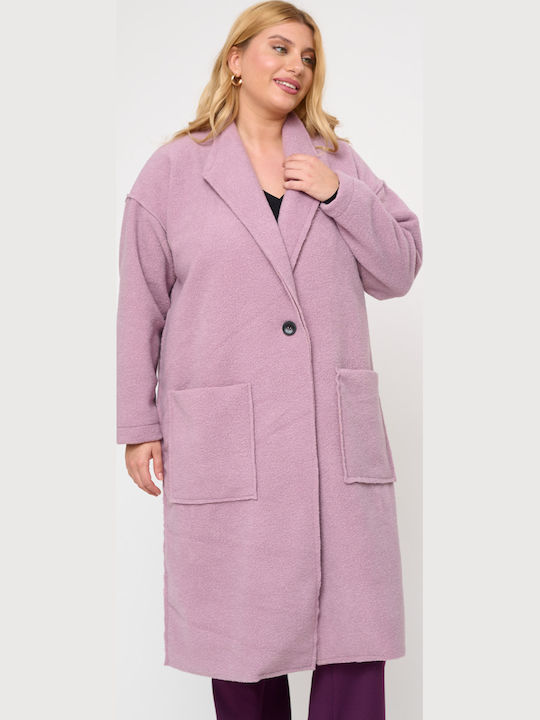 Women's Lila Coat with Buttons