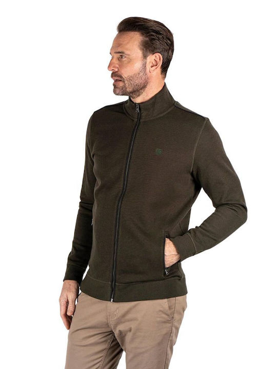 PreEnd Men's Cardigan Forest Green