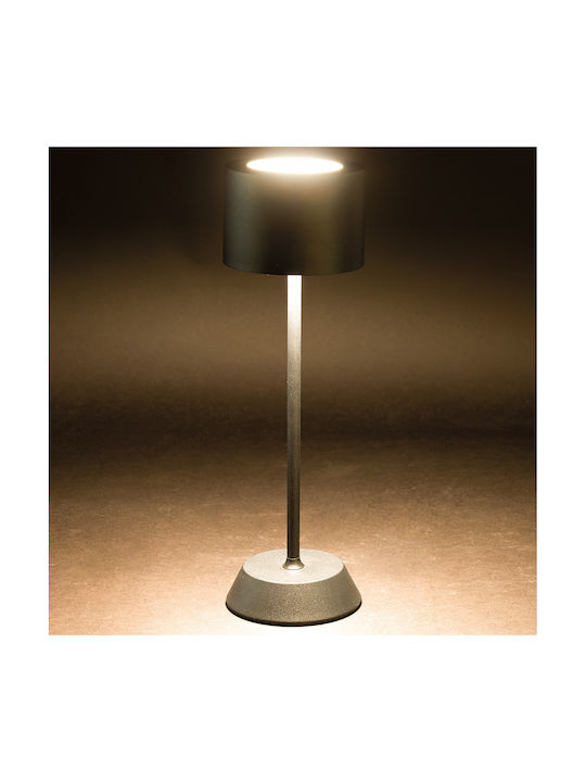Kooper Metal Lampă de masă LED cu Abajur Negru și Bază