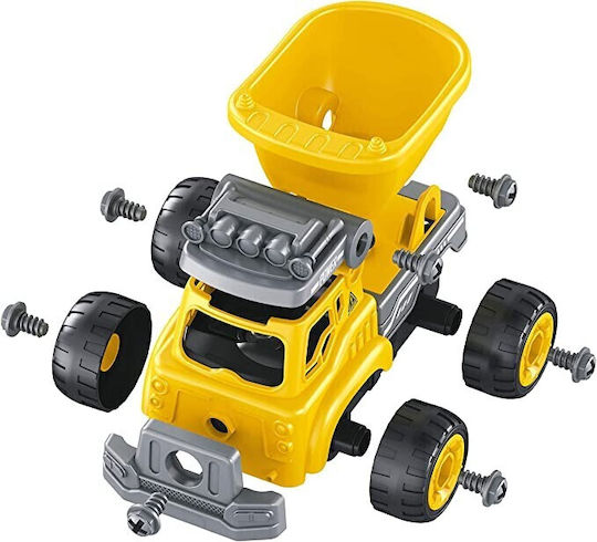 Kidslife Пластмасова Конструктивна Игра Екскаватор Камион 2 В 1 за Деца 3+ години+ Години