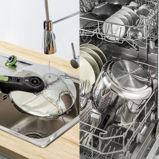 Tefal Secure Trendy Χύτρα Ταχύτητας 6lt