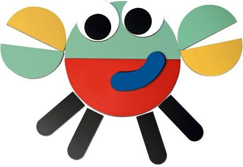 Apli Kids Μαγνητικό Παιχνίδι Κατασκευών Shapes για Παιδιά 3+ Ετών