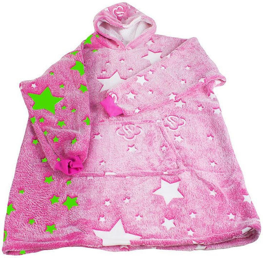 Fleece-Decke mit Ärmeln 70x85cm