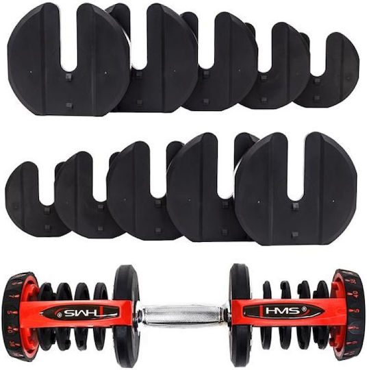 HMS Sr80 Set De Gantere 1x 41kg Cu Stand