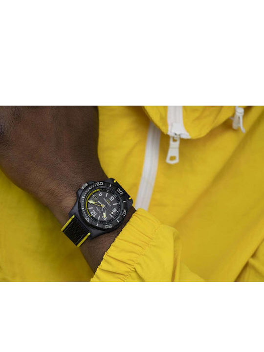 Timex Expedition North Men's Watch 46mm Solar with Black Fabric Strap