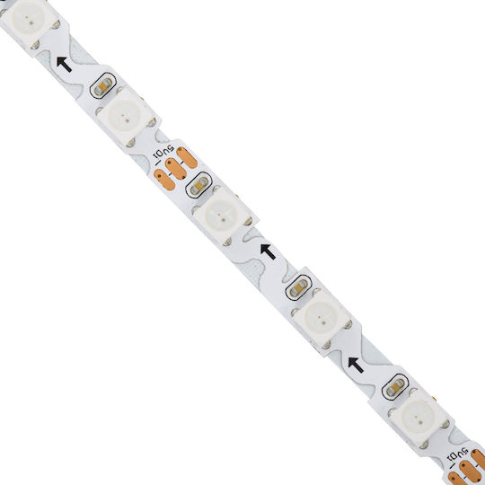 GloboStar LED Strip 5V RGB Light 2m Type SMD5050