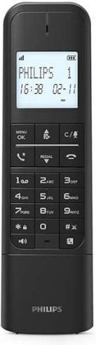 Philips M470 Cordless Phone with Greek Menu Black