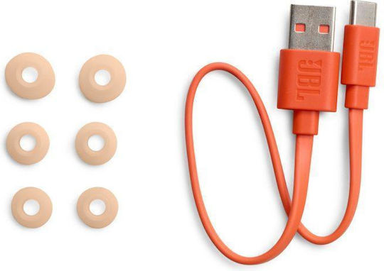 JBL Wave Beam In-ear Bluetooth Handsfree Earphones with Sweat Resistance and Charging Case Beige