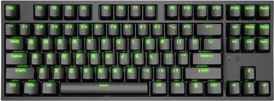 Genesis Thor 404 Gaming Mechanical Keyboard Tenkeyless with Gateron Yellow switches and RGB lighting (English US)