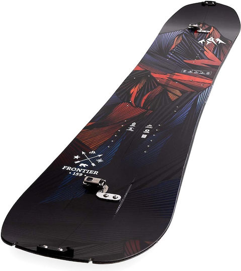 Jones Frontier Ανδρική Σανίδα Snowboard Μαύρο Χρώμα