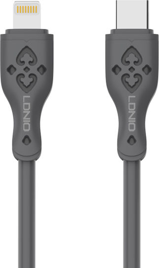 Ldnio LC811 USB-C zu Lightning Kabel 30W Gray 1m