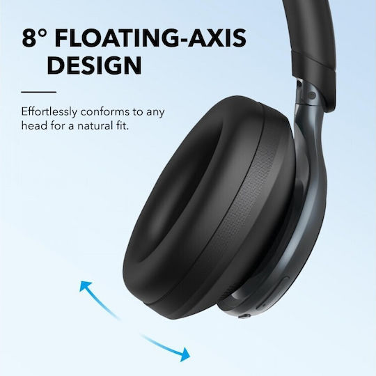 Anker Space One Wireless / Wired Over Ear Headphones with 55 hours of Operation Black