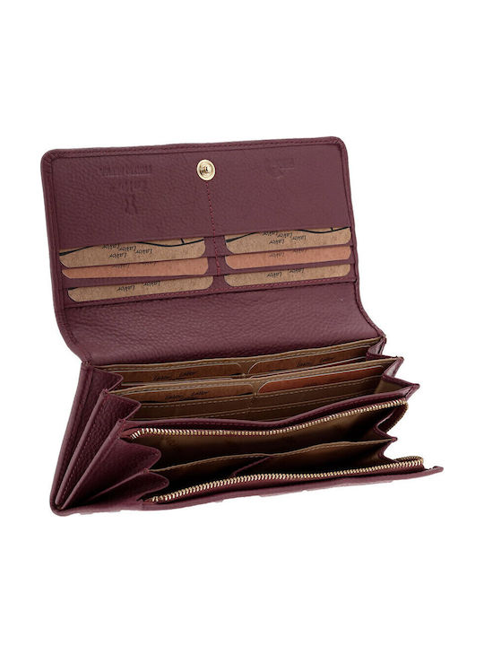 Lavor Women's Wallet for Cards with RFID Purple 1-6046 Lavor Women's Wallet for Cards with RFID Purple 1-6046