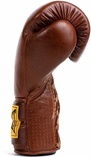 Everlast 1910 Pro Sparring Боксови Ръкавици за Състезание Кафяв