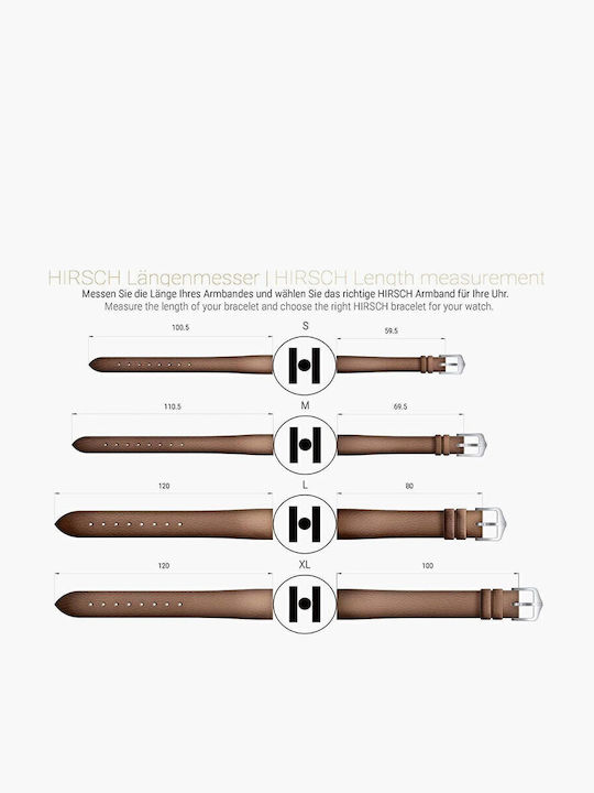 Hirsch Toronto Leather Strap Purple 16mm