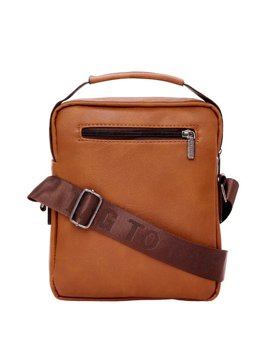 Men's Shoulder / Crossbody Bag Brown