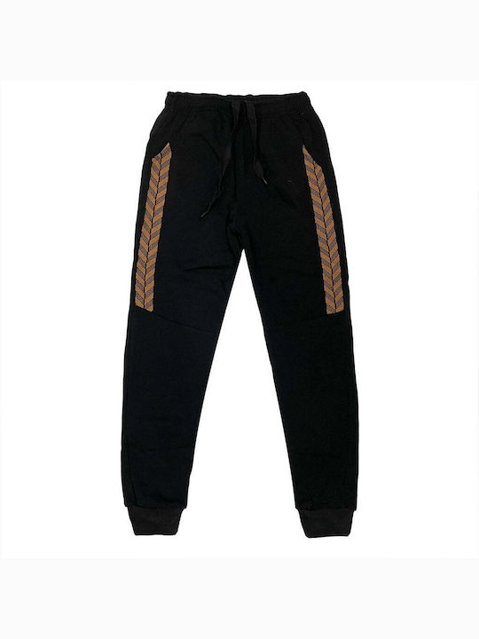 Ustyle Kinder Sweatpants Set - Jogginganzug black 2Stück