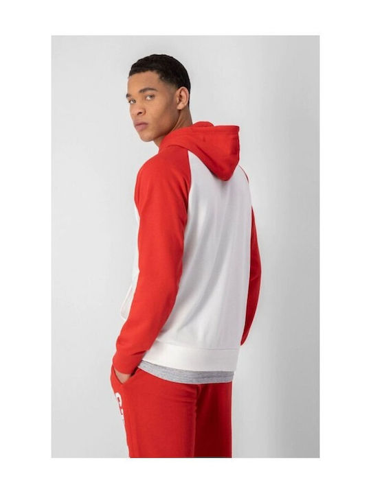 Champion Men's Sweatshirt with Hood White