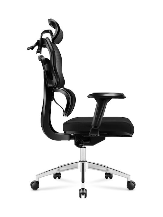 Scaun de Birou cu Înclinare Expert 4.9 Negru Mark Adler