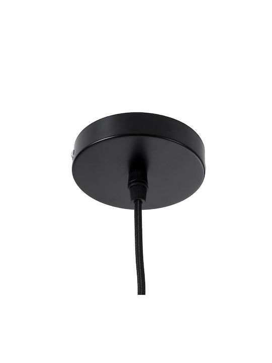 GloboStar Mexico Pendant Light Black Boho Grid with Socket E27 65x45cm