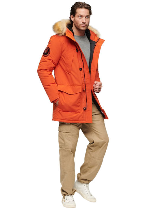 Superdry Everest Jacket Parka Pumpkin orange