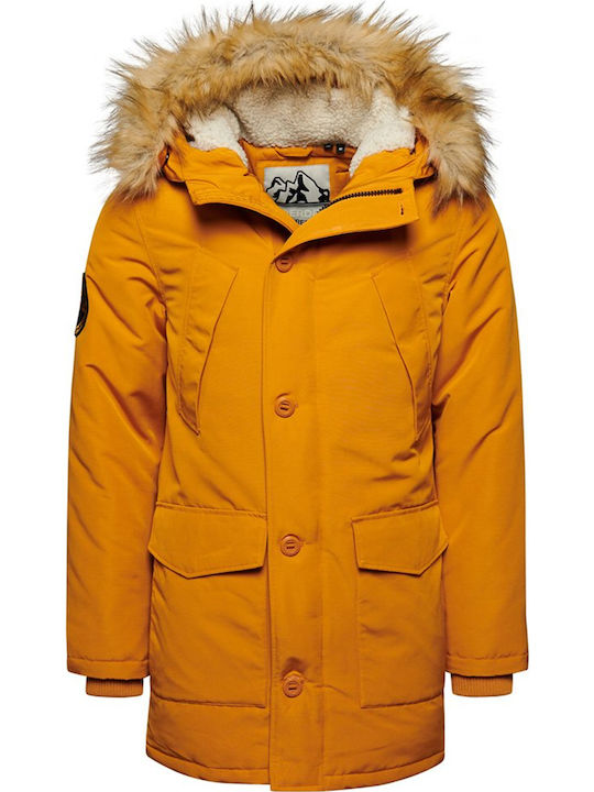 Everest Geci Barbati Parka Galben