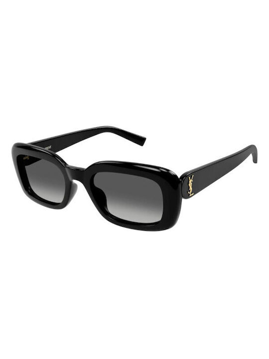 Ysl Sl Sunglasses with Black Acetate Frame and Black Gradient Lenses SL M130 002