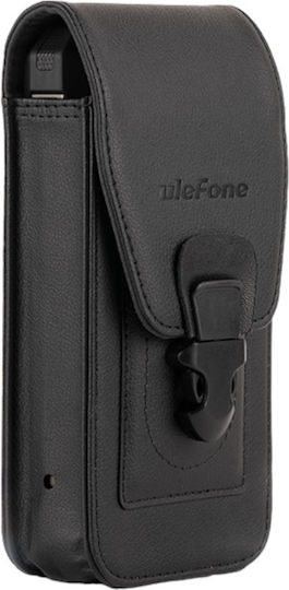 Ulefone Back Cover Synthetic Leather with Card Slot Black (Ulefone Armor 24 (Ulefone))