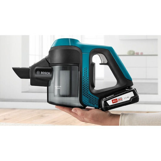 Bosch Wiederaufladbar Stielstaubsauger 18V Blau BBS611LAG