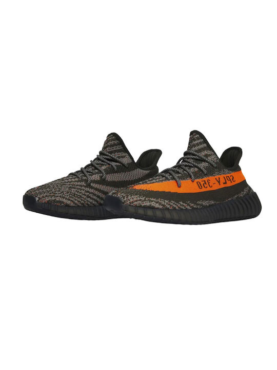 Adidas Yeezy 350 V2 Carbon Sneakers Γκρι