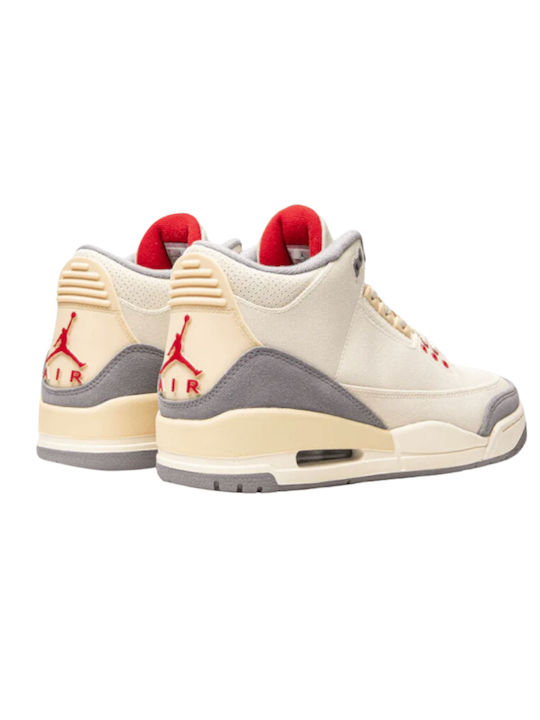 Air  3 Se Muslin Boots Muslin / University Red / Grey / Sail
