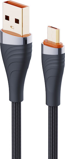 Ldnio Geflochten USB 2.0 auf Micro-USB-Kabel Gray 1m (LS691) 1Stück