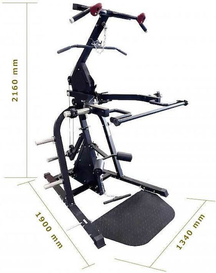 Viking Leverage Gym Πολυόργανο Γυμναστικής χωρίς Βάρη