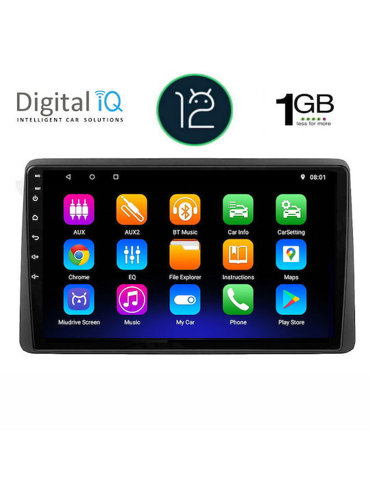 Digital IQ Sistem Audio Auto pentru Audi A7 Nissan Navara 1998-2004 (Bluetooth/USB/WiFi/GPS) cu Ecran Tactil 10"