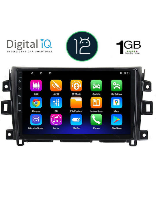 Digital IQ Car Audio System for Audi A7 Nissan Navara 2016> (Bluetooth/USB/WiFi/GPS) with Touch Screen 9"