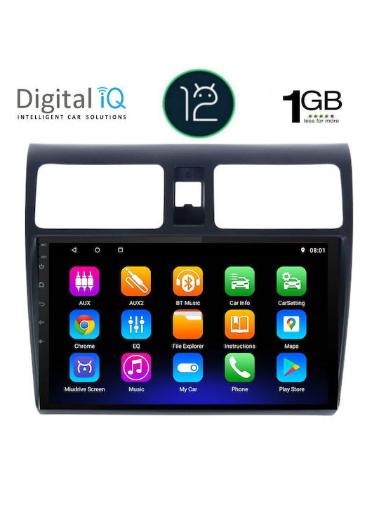 Digital IQ Car Audio System for Suzuki Swift Audi A7 2005-2011 (Bluetooth/USB/WiFi/GPS) with Touch Screen 10"