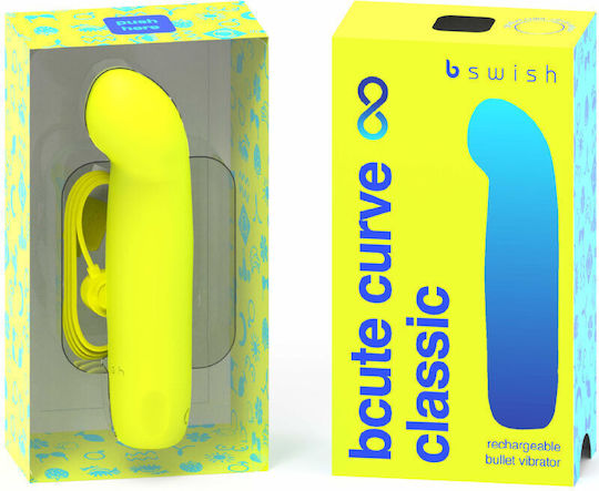 bswish Bcute Mini Κλασικός Δονητής 10cm Κίτρινος