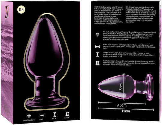 Ibiza Anal Plug Rosa 11cm