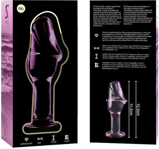 Ibiza Anal Plug Rosa 12.5cm