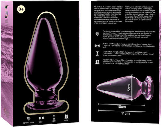 Ibiza Anal Plug Rosa 11cm
