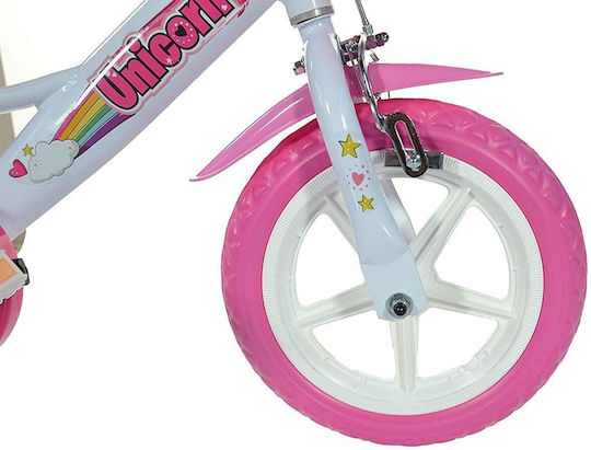 Dino Bikes Unicorn 12" Kinder Fahrrad BMX Rosa