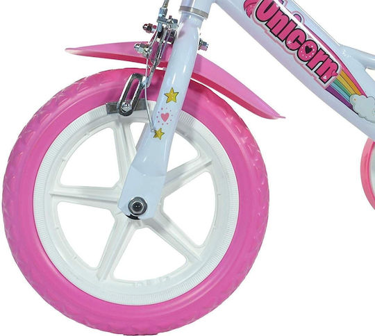 Dino Bikes Unicorn 12" Kinder Fahrrad BMX Rosa