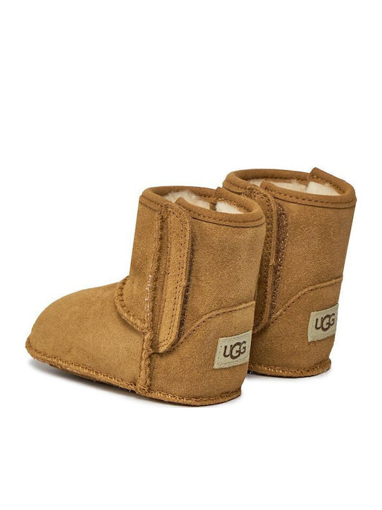 CLASSIC Suede Παιδικά Μποτάκια Καφέ