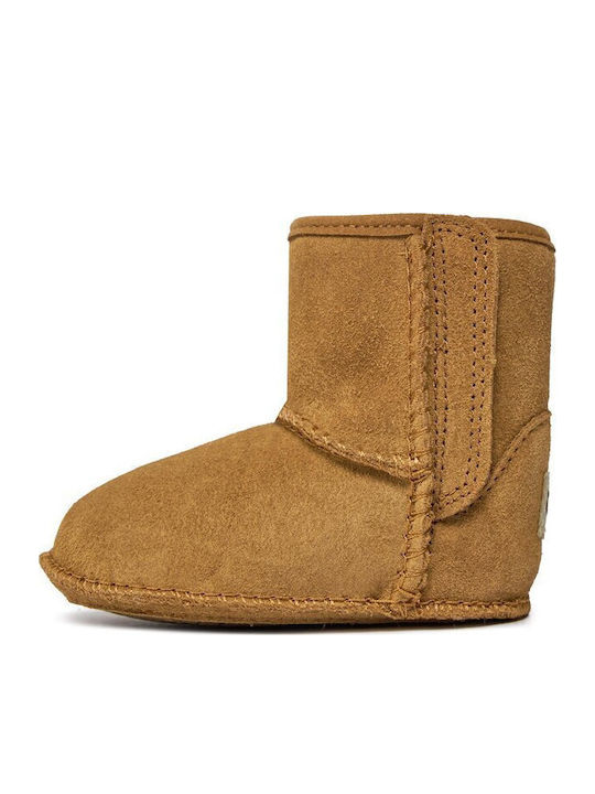 CLASSIC Suede Παιδικά Μποτάκια Καφέ