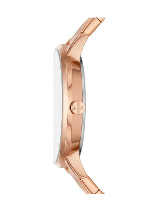 Armani Exchange Ceas de Damă cu Auriu Brățară Metalică