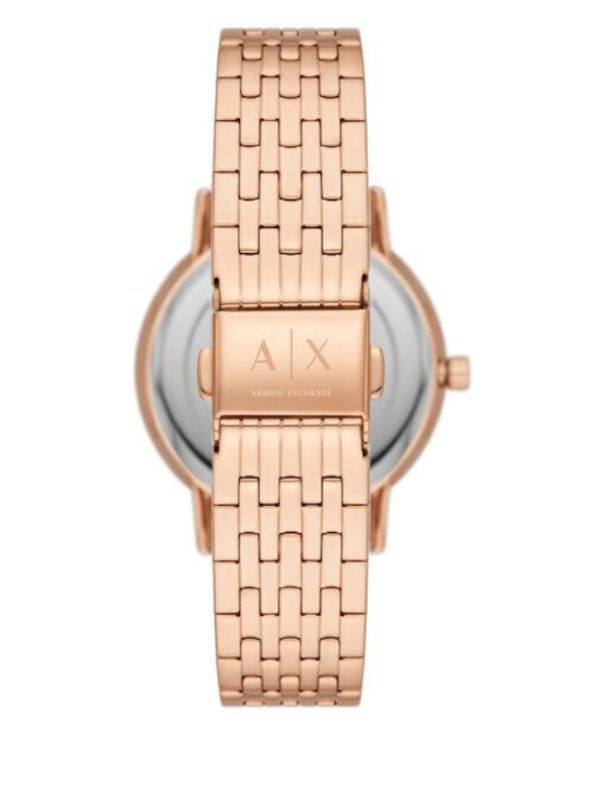 Armani Exchange Ceas de Damă cu Auriu Brățară Metalică