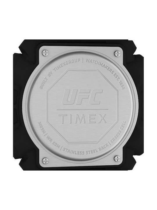Timex Ufc Redemption Ρολόι Μπαταρίας με Καουτσούκ Λουράκι