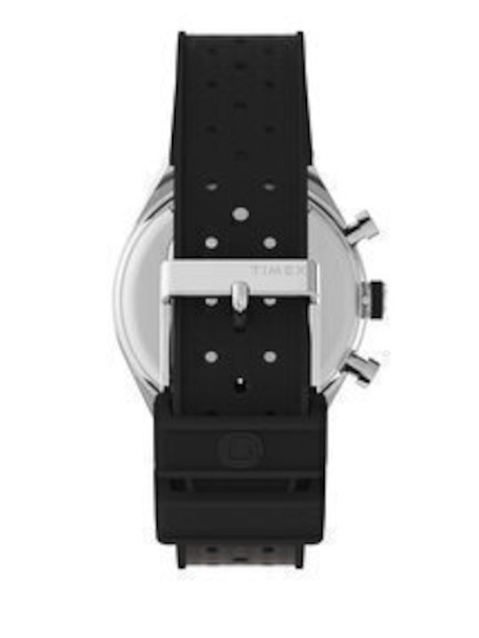 Timex Ρολόι Μπαταρίας με Καουτσούκ Λουράκι