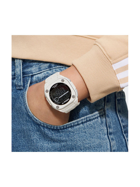 Adidas City Tech Two Watch Battery in White Color